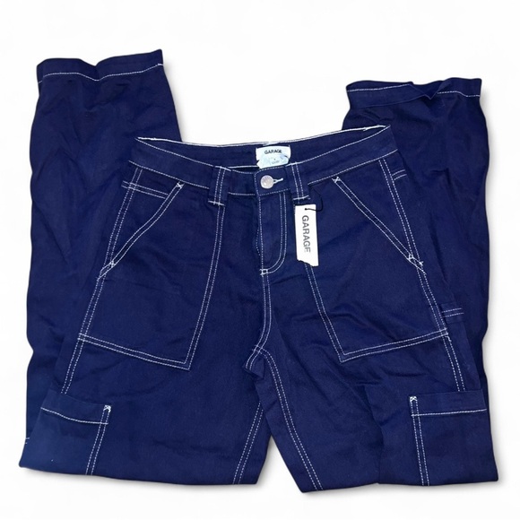 Garage Pants - Cargo Denim Pants